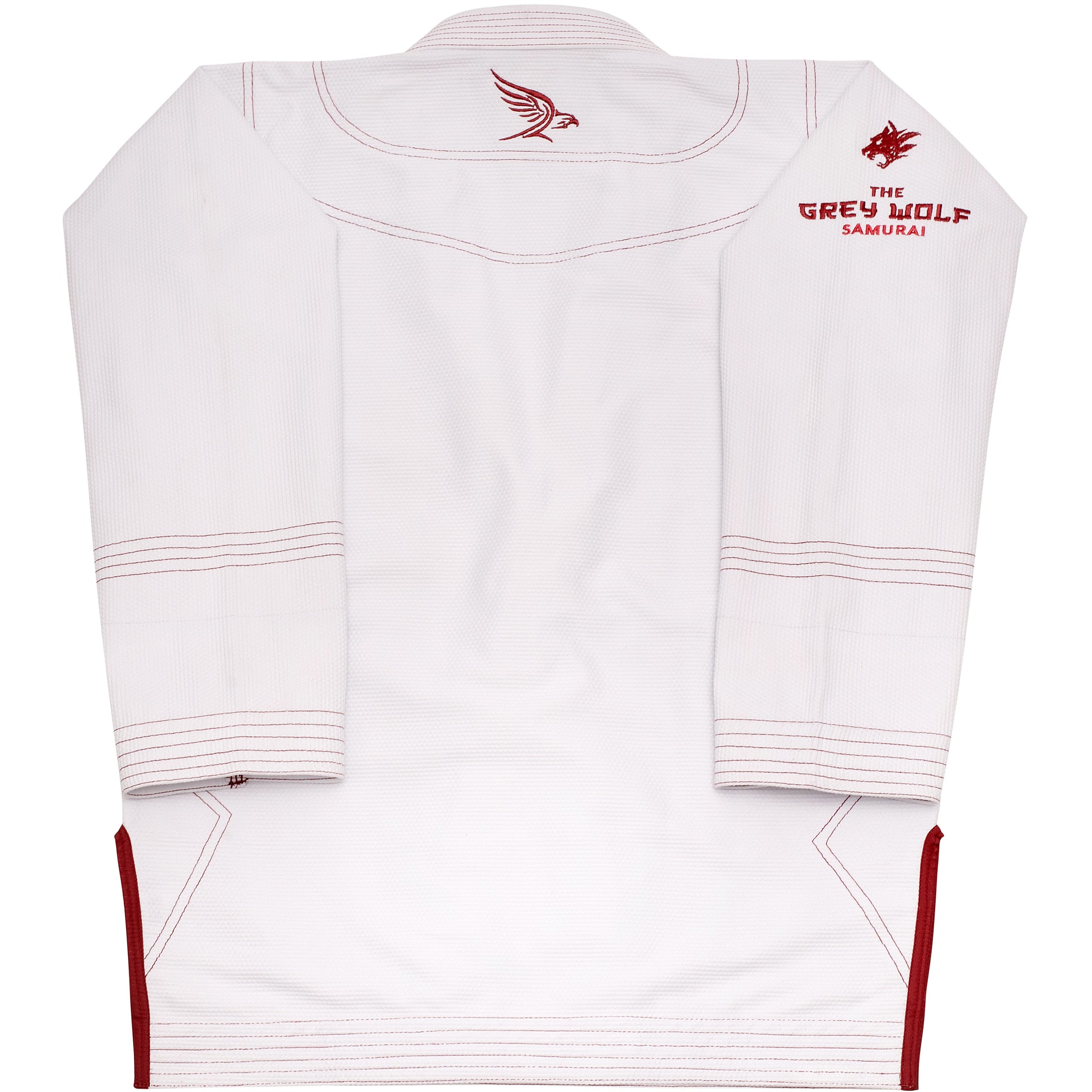 The Grey Wolf | Samurai BJJ GI | Pugnator Series | White Jiu Jitsu Gi