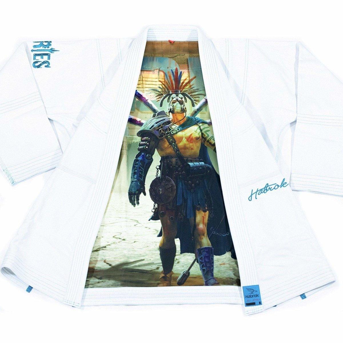 Ares | The Apocalypse Gladiator | BJJ GI | Pugnator Series | White A0 / WHITEJiu Jitsu Gi- Habrok