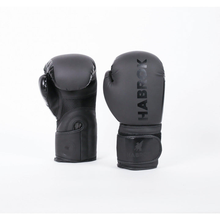 GEN 1.0 | Boxing Gloves | Habrok | Matte Black Boxing Gloves- Habrok