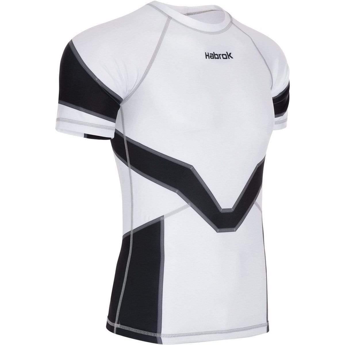 Transform 2.0 | Rash Guard Men | Half Sleeve | Men BLACK Rash Guard